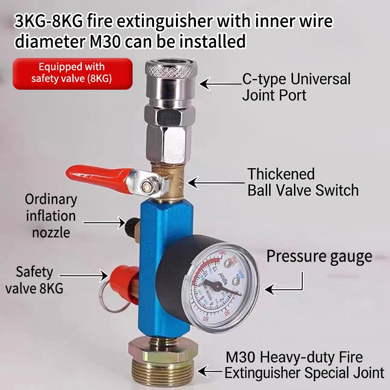 Small Air Tank Pressure Adapte - Fire Extinguisher Small incelemesi ve fiyatı
